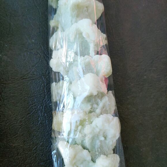 Napcoware Snow Drip Taper Candles Pair New Sealed Green 11.5 in Vintage MCM - Picture 8 of 16